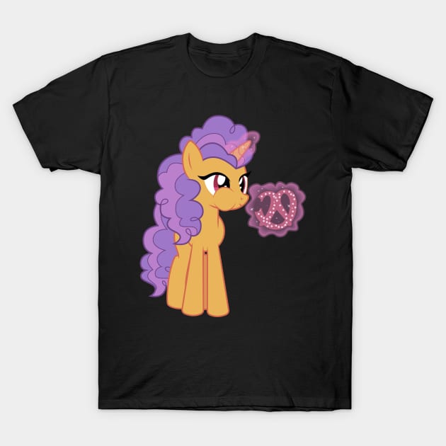 Pretzel T-Shirt by CloudyGlow